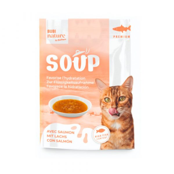 Cat Sopa de Salmón