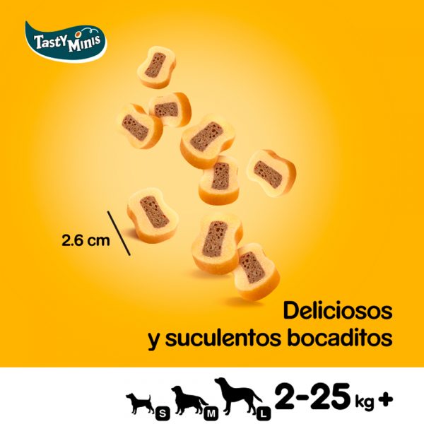 Pedigree Tasty mini Buey y Ave - Imagen 3